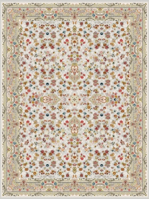 فرش 700 شانه رنگی کد 2470 فردین